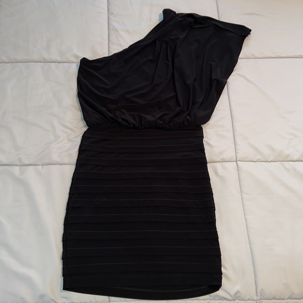 One Shoulder Little Black Dress - Size 1/2
